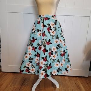 Brand new vintage repro Hawaiian circle skirt size 10